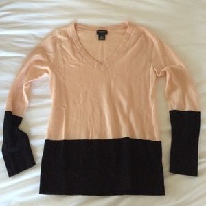 Club Monaco color block sweater