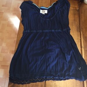 American eagle baby doll top shirt