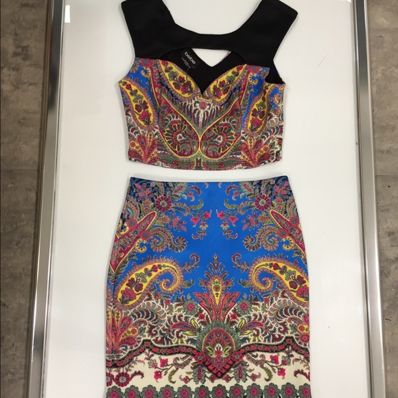 bebe Dresses & Skirts - Bebe skirt top dress size Xs NEW