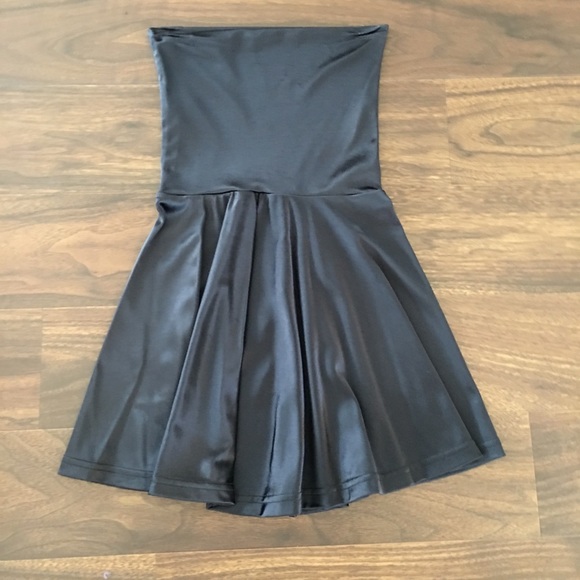 American Apparel Nylon Tricot High Waist Skirt