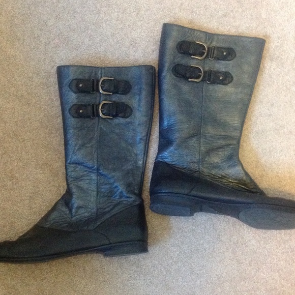 Born Shoes - 2 Tone Leather Born Boots
