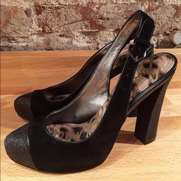 sam edelman sparkly heels