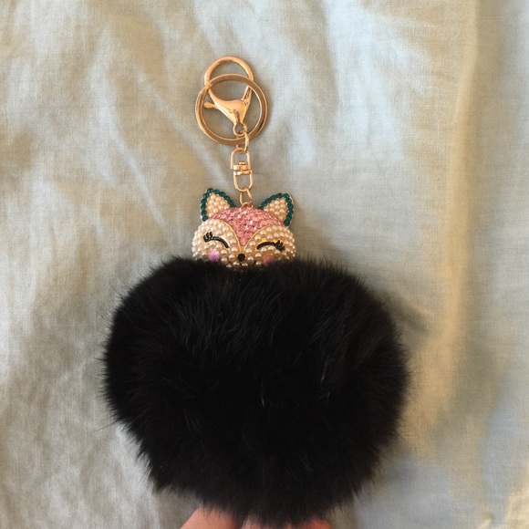 Fox Fur Purse Charm - Picture 2 of 3