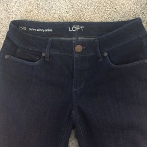 Ann Taylor The Loft skinny jeans