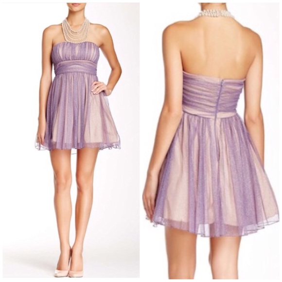 City Triangles Dresses & Skirts - Illusion Neckless Homecoming dress.