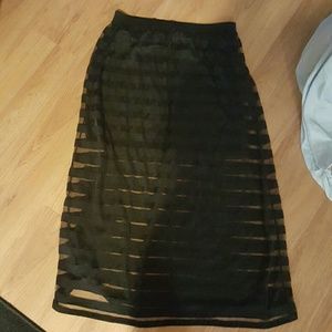 Black  skirt