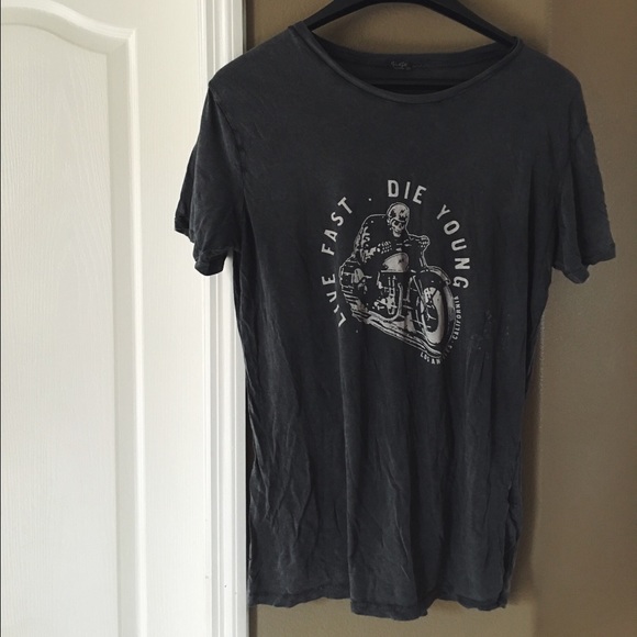 Brandy Melville/John Galt Live Fast Die Young Tee