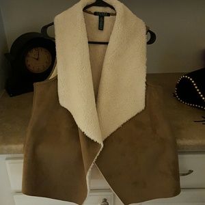 Ralph Lauren sheepskin vest
