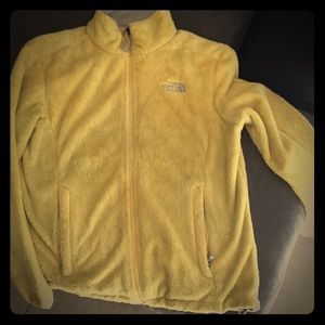 Yellow North Face Jacket