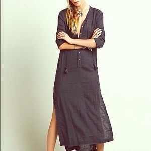 Free People Knock him Down Shirt Dress size XS