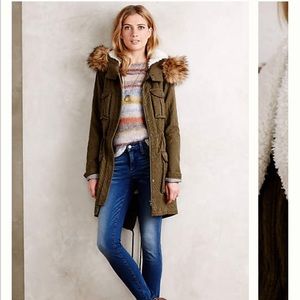 Anthropologie Lunan Anorak Coat