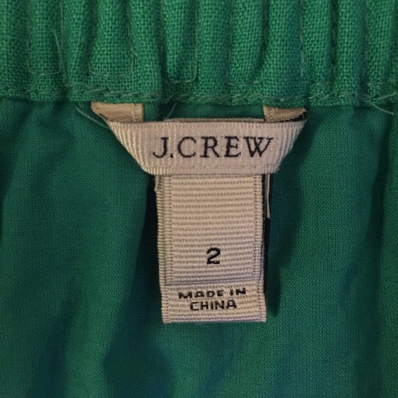 ๐ซSOLD๐ซJ. Crew Green City Mini Skirt - Picture 4 of 4
