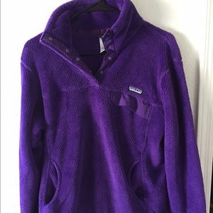Patagonia retool snap t purple