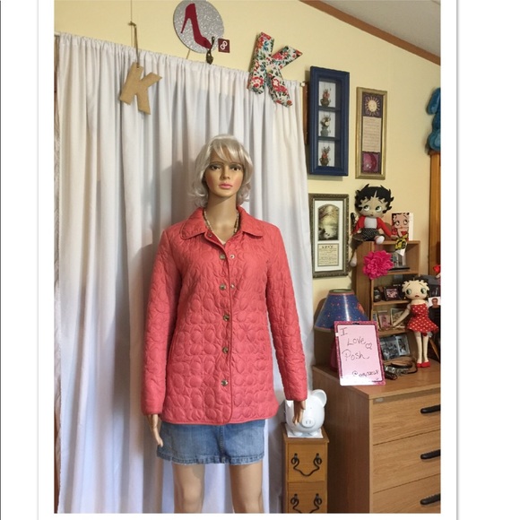 Coach Jackets & Blazers - HP 💖🎉 Coach quilted jacket size small EUC 😊🎀