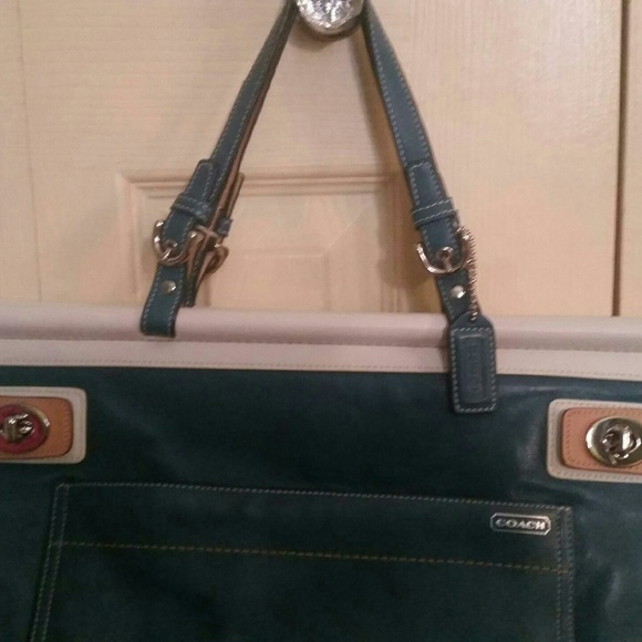 Authentic blue coach bag. Like brand new condition