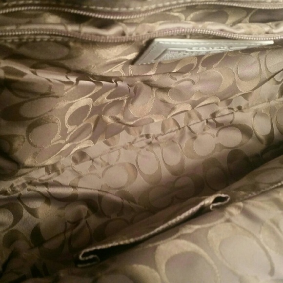 Authentic blue coach bag. Like brand new condition