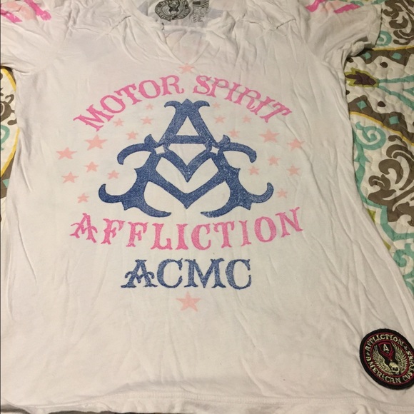 Affliction size Xlarge short sleeve top