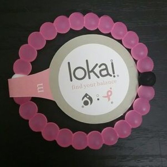 brand new pink lokai bracelet!