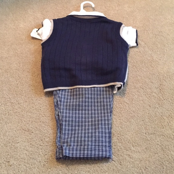 Pants top and vest 3 piece sailor outfit - Picture 2 of 3