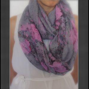 Floral Infinity Scarf