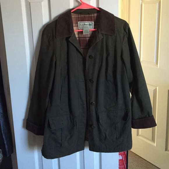 LL Bean barn coat