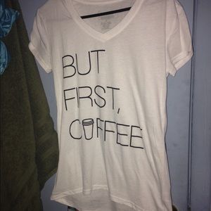 But first, coffee t-shirt