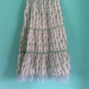Hippie skirt size small no tag
