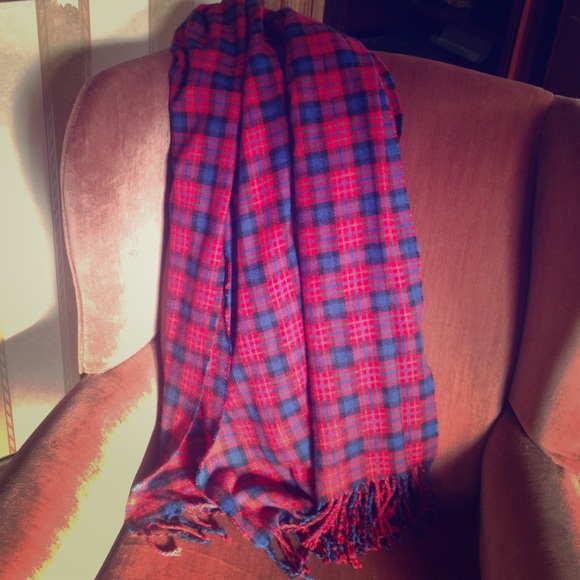 Jcrew soft plaid scarf