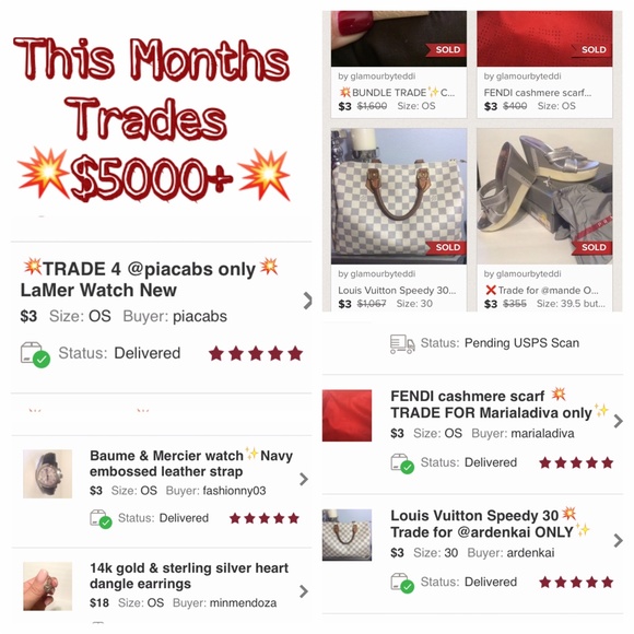 💥Recent Trades💥ALL 5⃣🌟🌟🌟🌟🌟for reference😘💋