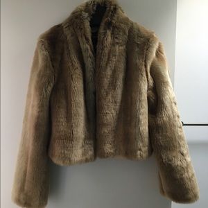Fake fur perfect jacket