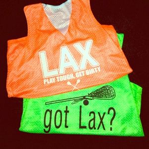 Two Lacrosse Pinnies!