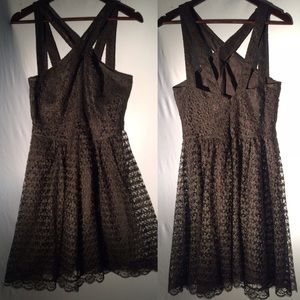 Cute Lacy LBD- Little Black Dress