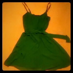 Cute emerald dress