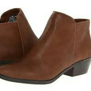 Madden Girl cognac booties