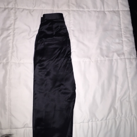 H&M BALMAIN SILK TROUSERS - Picture 3 of 3