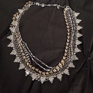 Stella & Dot Mixed Metal Sutton Necklace