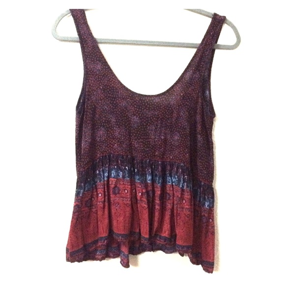 Urban Outfitters Tops - Boho print flowy tank