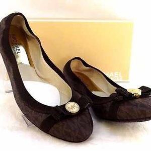 Michael kors dixie ballet flats