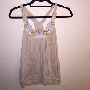 Embroidered Free People Top