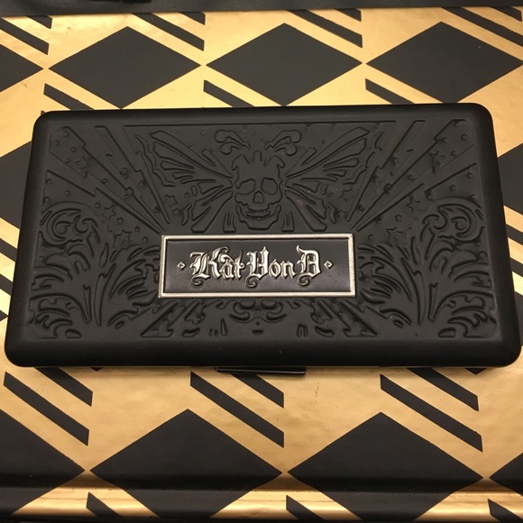 Kat Von D "Sinner" makeup palette.