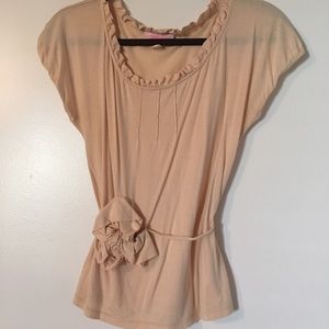 Bella James top from Anthropologie