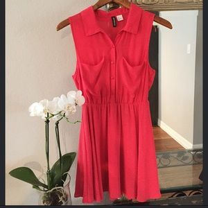 Sleeveless Dress w/ Front Pockets