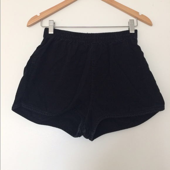 American apparel corduroy shorts