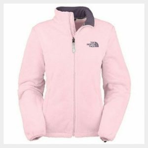 Light pink north face