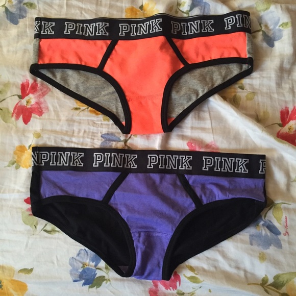 PINK Victoria's Secret Other - VS Pink Logo Panties Set (8)