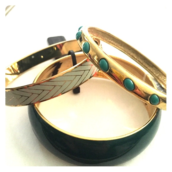 J. Crew - 3 Bangle Bracelets - Picture 3 of 3