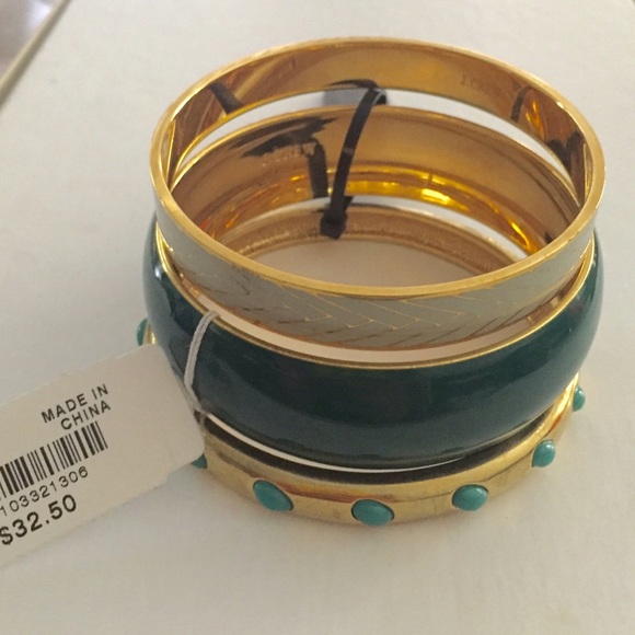 J. Crew - 3 Bangle Bracelets - Picture 2 of 3