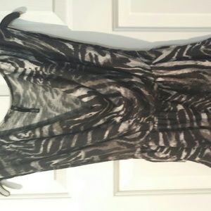 Sexy Animal Print Mini Dress