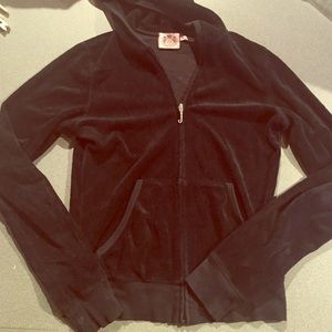Juicy Couture Terry Cloth Zip Up Jacket