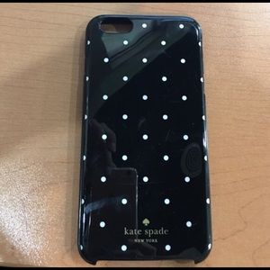 Black & white polka dot case iPhone 6 Plus